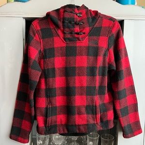 The North Face Plaid Hoodie